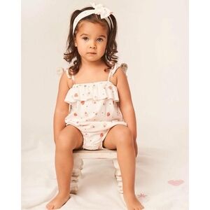 Noelia Bodysuit | Natural Strawberry